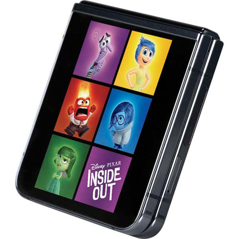 Disney Inside Out Character Portraits Galaxy Z Flip5 5G Skin